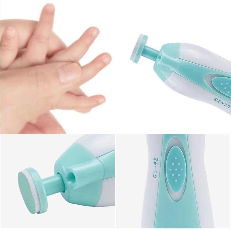 GentleTouch Baby Nail Care Set – Electric Trimmer & Polisher