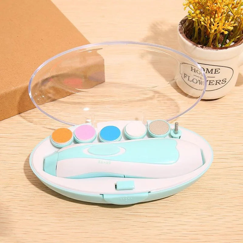 GentleTouch Baby Nail Care Set – Electric Trimmer & Polisher
