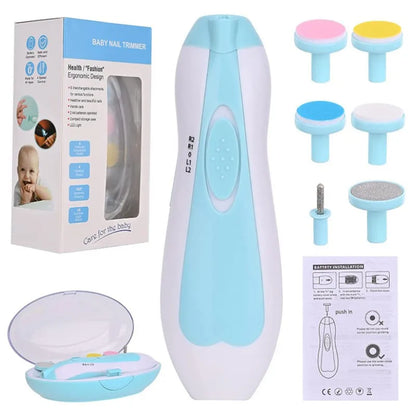 GentleTouch Baby Nail Care Set – Electric Trimmer & Polisher