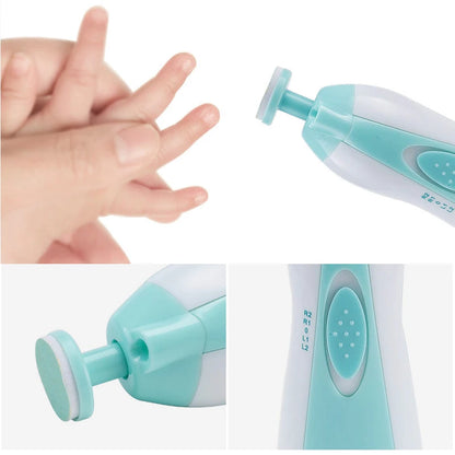 GentleTouch Baby Nail Care Set – Electric Trimmer & Polisher