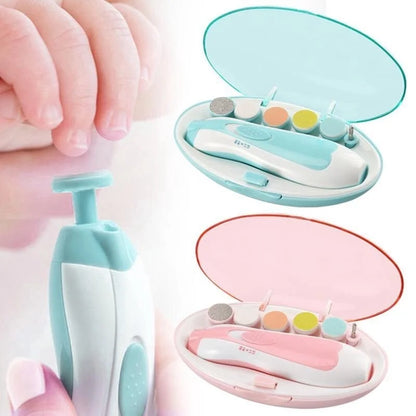 GentleTouch Baby Nail Care Set – Electric Trimmer & Polisher