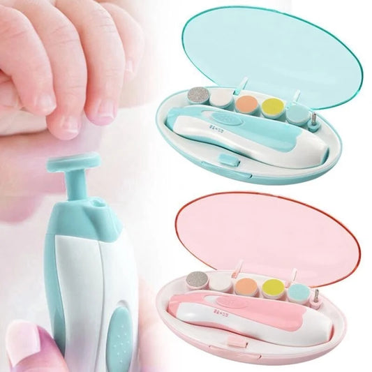 GentleTouch Baby Nail Care Set – Electric Trimmer & Polisher