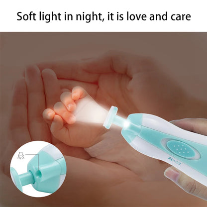 GentleTouch Baby Nail Care Set – Electric Trimmer & Polisher