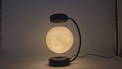 3D Wireless Moon Lamp Night Light LED Floating Magnetic Levitating Rotating Moon Ball